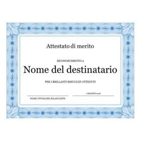 Attestato Personalizzato (Diploma)