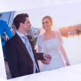 Fotocornice da Tavolo in cartoncino Personalizzata