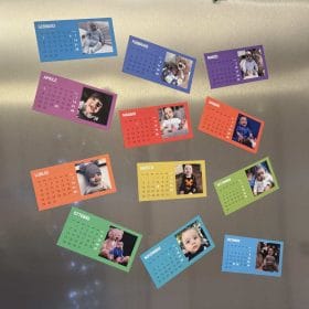 Calendario Magnetico mensile personalizzato