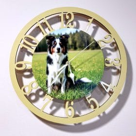 Orologio artistico personalizzato da parete